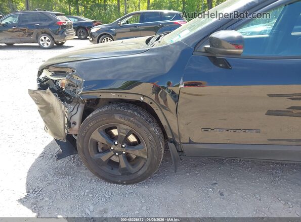 1C4PJMLB8LD539737 2020 JEEP CHEROKEE Black Front view