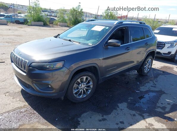 1C4PJMLB9KD121704 2019 JEEP CHEROKEE Gray Vista tres cuartos delantera izquierda