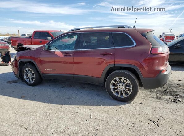 1C4PJMLB9KD336158 2019 JEEP CHEROKEE Red Rear left