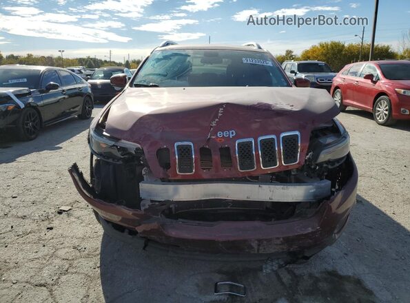 1C4PJMLB9KD336158 2019 JEEP CHEROKEE Red Front view