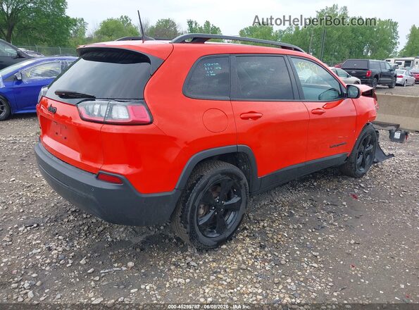 1C4PJMLB9MD118305 2021 JEEP CHEROKEE Orange Trasero derecho