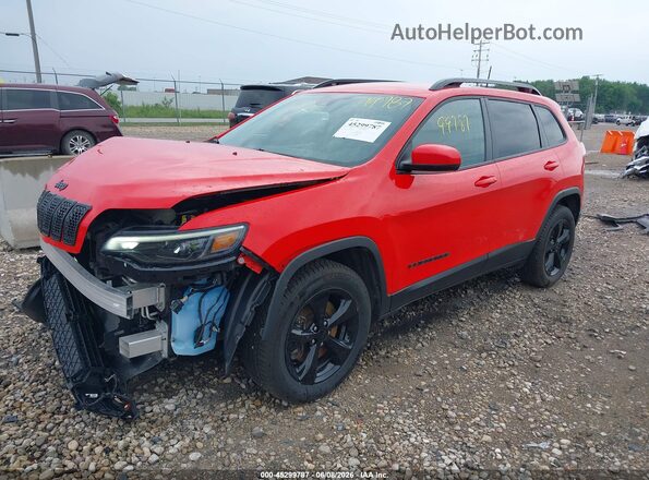 1C4PJMLB9MD118305 2021 JEEP CHEROKEE Orange Vista tres cuartos delantera izquierda