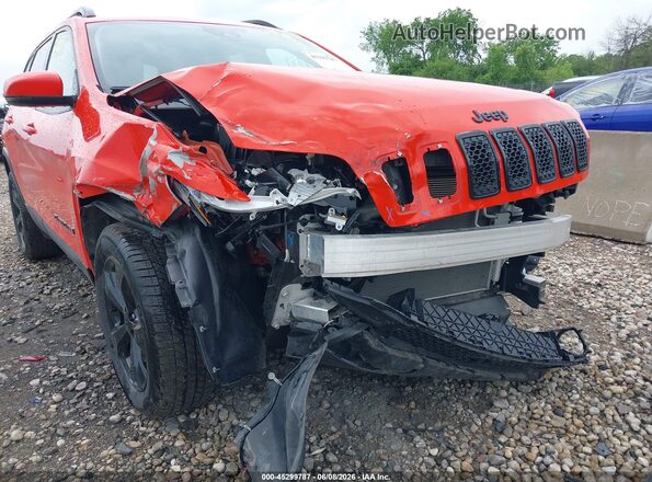 1C4PJMLB9MD118305 2021 JEEP CHEROKEE Orange Vista frontal