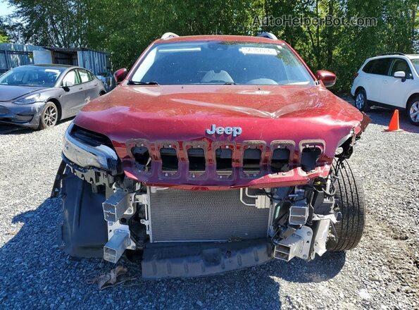 1C4PJMLB9MD173160 2021 JEEP CHEROKEE Burgundy 