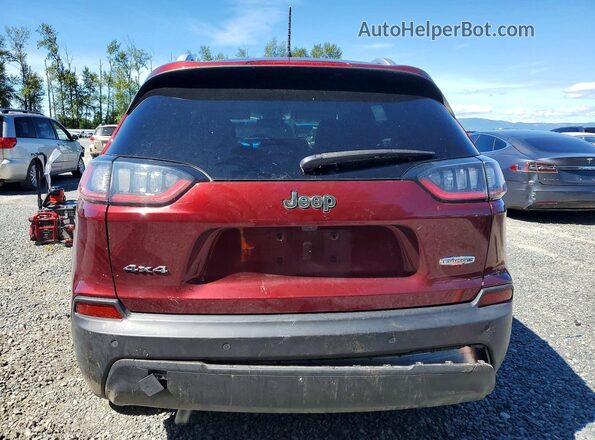 1C4PJMLB9MD173160 2021 JEEP CHEROKEE Burgundy 
