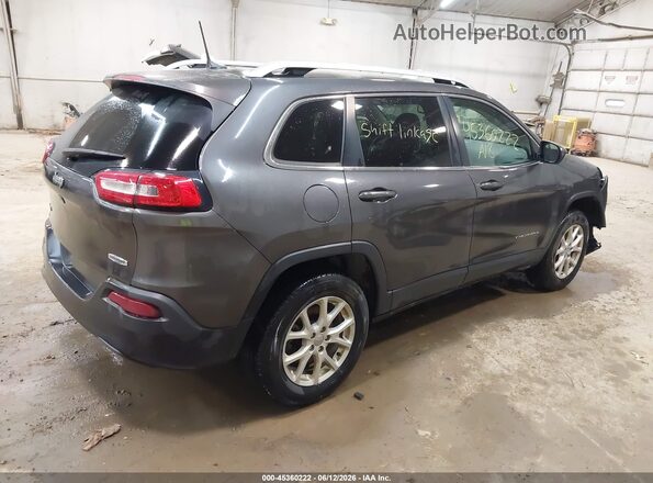 1C4PJMLBXJD508244 2018 JEEP CHEROKEE Gray Trasero derecho