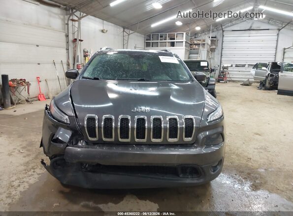 1C4PJMLBXJD508244 2018 JEEP CHEROKEE Gray Vista del cuadro de instrumentos