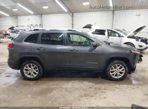 1C4PJMLBXJD508244 2018 JEEP CHEROKEE Gray Vista interior trasera