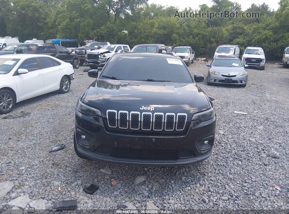1C4PJMLBXKD199196 2019 JEEP CHEROKEE Black Widok wnętrza z tyłu