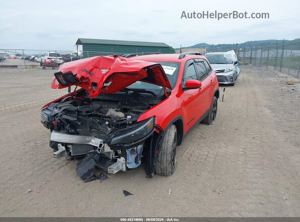 1C4PJMLBXMD171157 2021 JEEP CHEROKEE Orange Vista tres cuartos delantera izquierda