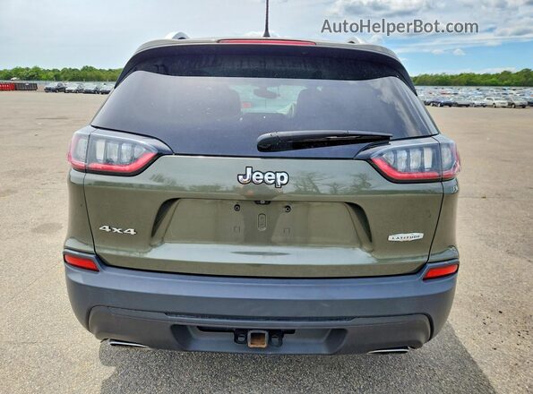 1C4PJMLN8KD213722 2019 JEEP CHEROKEE Green Widok z tyłu