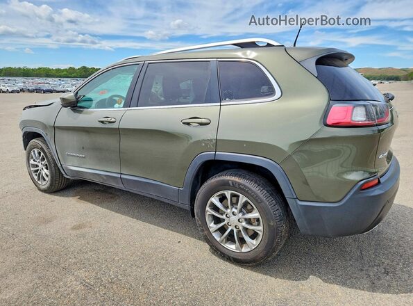 1C4PJMLN8KD213722 2019 JEEP CHEROKEE Green Tył lewy