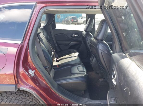 1C4PJMLN8KD229595 2019 JEEP CHEROKEE Red VIN კოდის სტიკერის ხედი