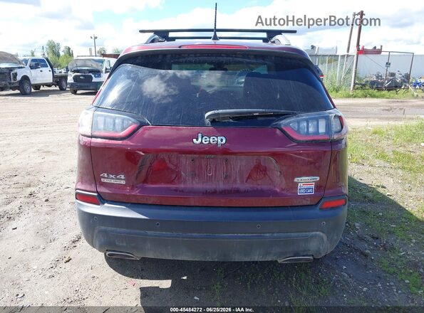 1C4PJMLN8KD229595 2019 JEEP CHEROKEE Red 