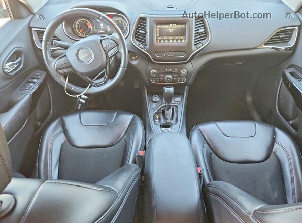 1C4PJMLX0KD299142 2019 JEEP CHEROKEE Maroon Widok deski rozdzielczej