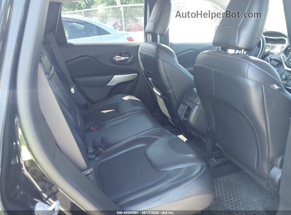 1C4PJMLX1JD562866 2018 JEEP CHEROKEE Black Widok naklejki z numerem VIN