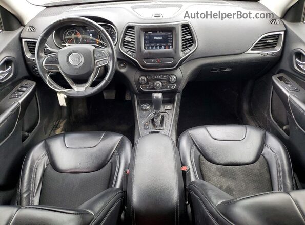 1C4PJMLX2KD113584 2019 JEEP CHEROKEE Burgundy წინა პანელის ხედი