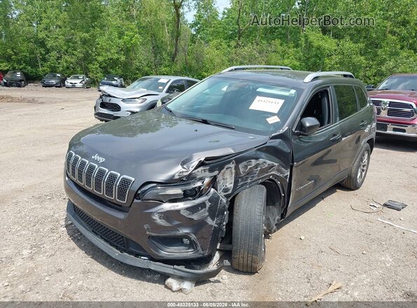 1C4PJMLX2KD130904 2019 JEEP CHEROKEE Gray Առջևի ձախ երեք քառորդ տեսարան