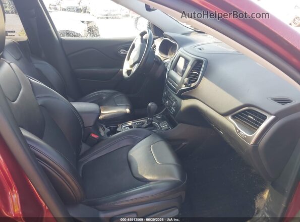 1C4PJMLX3KD120964 2019 JEEP CHEROKEE Burgundy Front interior view
