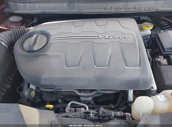1C4PJMLX3KD120964 2019 JEEP CHEROKEE Burgundy Rear view