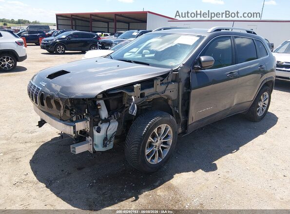 1C4PJMLX4KD211452 2019 JEEP CHEROKEE Black Առջևի ձախ երեք քառորդ տեսարան