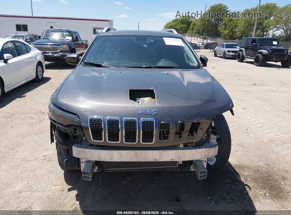 1C4PJMLX4KD211452 2019 JEEP CHEROKEE Black Սալոնի հետևի տեսք