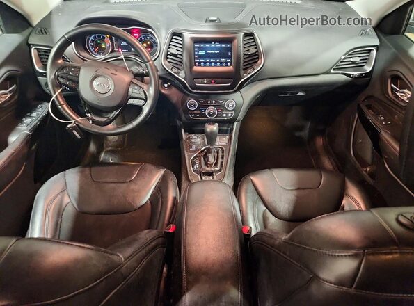 1C4PJMLX4KD281968 2019 JEEP CHEROKEE Silver წინა პანელის ხედი