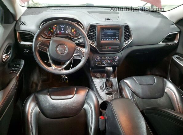 1C4PJMLX4KD442156 2019 JEEP CHEROKEE Red Dashboard view