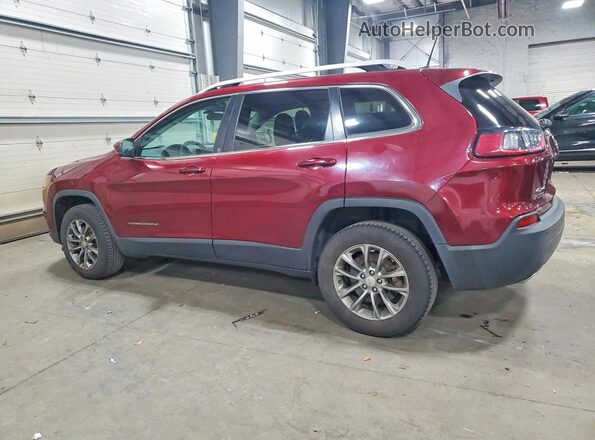 1C4PJMLX4KD442156 2019 JEEP CHEROKEE Red Rear left
