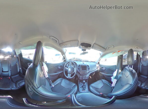 1C4PJMLX5KD137880 2019 JEEP CHEROKEE Черный Панорамный вид салона 360°