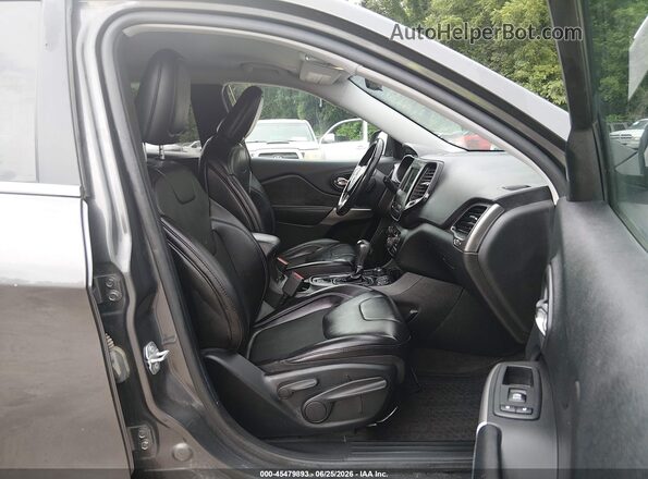 1C4PJMLX6KD127214 2019 JEEP CHEROKEE Gray წინა სალონის ხედი