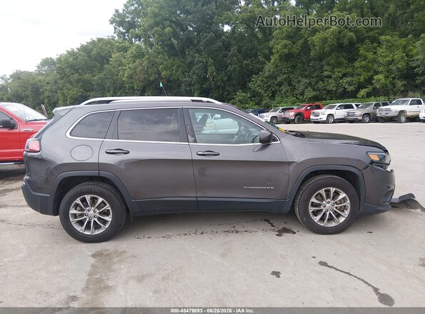 1C4PJMLX6KD127214 2019 JEEP CHEROKEE Gray უკანა სალონის ხედი