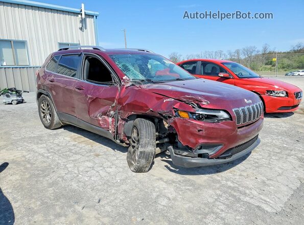 1C4PJMLX6KD238135 2019 JEEP CHEROKEE Burgundy 