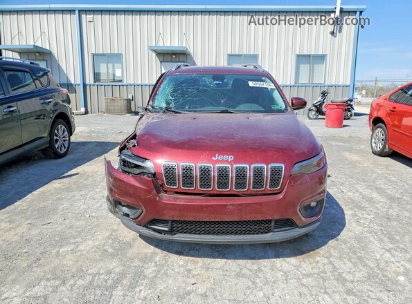 1C4PJMLX6KD238135 2019 JEEP CHEROKEE Burgundy 