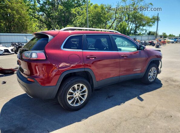 1C4PJMLX6KD271569 2019 JEEP CHEROKEE Burgundy Հետևի աջ