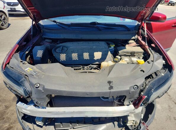 1C4PJMLX6KD271569 2019 JEEP CHEROKEE Burgundy Շարժիչի բաժամունքի տեսք