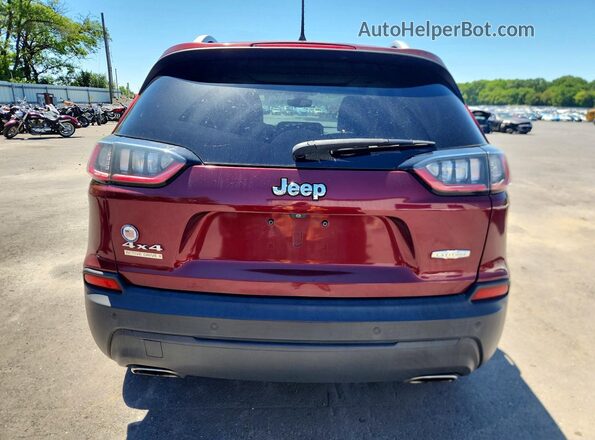 1C4PJMLX6KD271569 2019 JEEP CHEROKEE Burgundy Հետևի տեսք