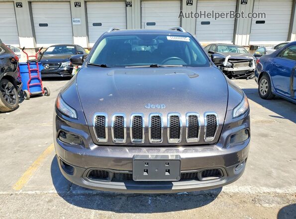1C4PJMLX7JD517155 2018 JEEP CHEROKEE Gray წინა ხედი