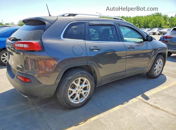 1C4PJMLX7JD517155 2018 JEEP CHEROKEE Gray უკანა მარჯვენა