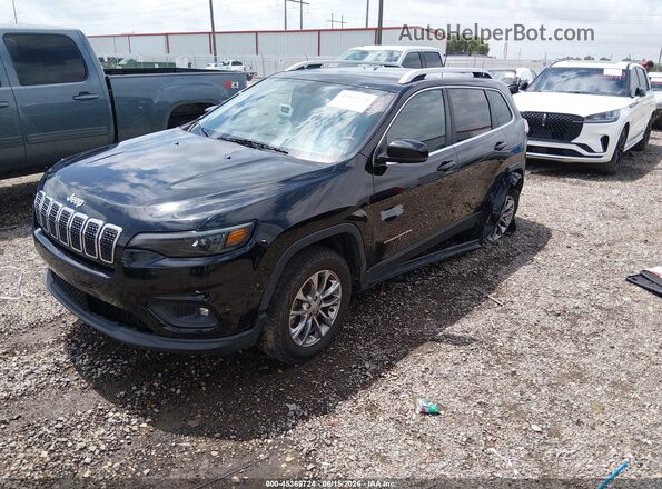 1C4PJMLX7KD101804 2019 JEEP CHEROKEE Черный Передняя левая четверть