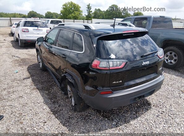 1C4PJMLX7KD101804 2019 JEEP CHEROKEE Черный Задняя левая четверть