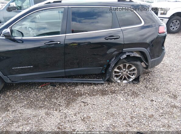 1C4PJMLX7KD101804 2019 JEEP CHEROKEE Черный Вид спереди