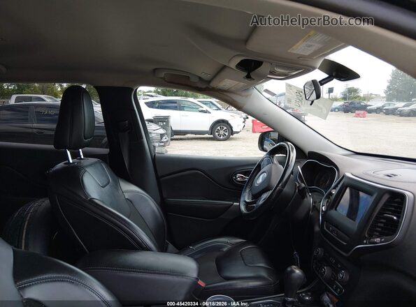 1C4PJMLX7KD121048 2019 JEEP CHEROKEE Black Front interior view