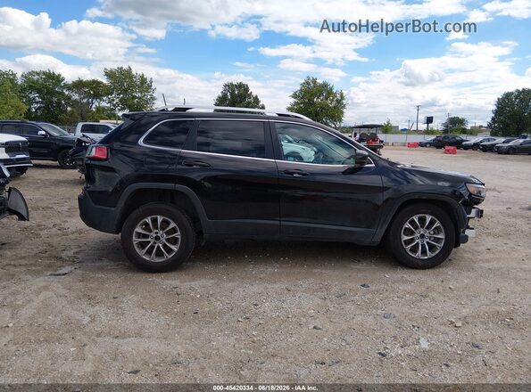 1C4PJMLX7KD121048 2019 JEEP CHEROKEE Black Rear interior view