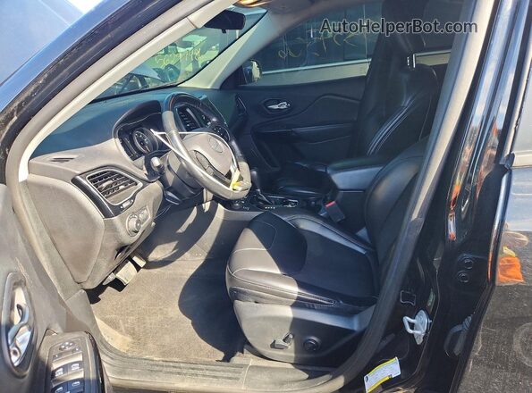 1C4PJMLX7KD281835 2019 JEEP CHEROKEE Black Vista interior delantera