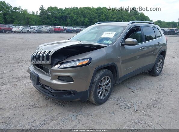 1C4PJMLX8JD613098 2018 JEEP CHEROKEE Gray Przód lewy