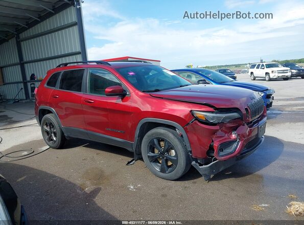 1C4PJMLX8KD282220 2019 JEEP CHEROKEE Red Widok wnętrza z tyłu