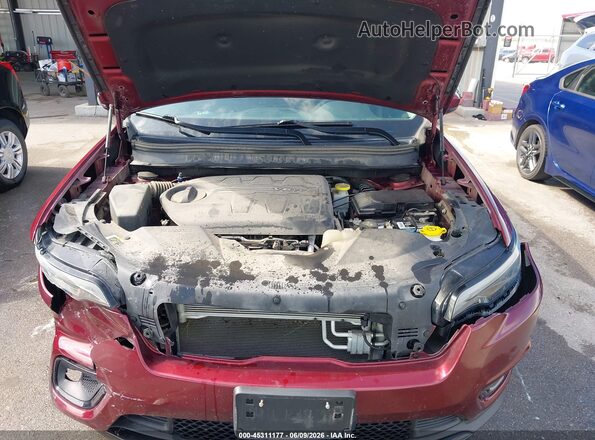 1C4PJMLX8KD282220 2019 JEEP CHEROKEE Red Widok z tyłu