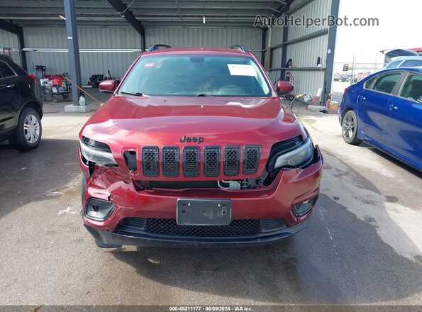 1C4PJMLX8KD282220 2019 JEEP CHEROKEE Red Widok zestawu wskaźników