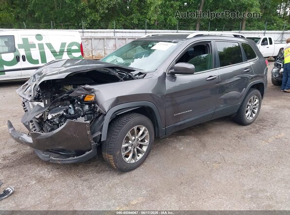 1C4PJMLX8KD287241 2019 JEEP CHEROKEE Gray Vista tres cuartos delantera izquierda